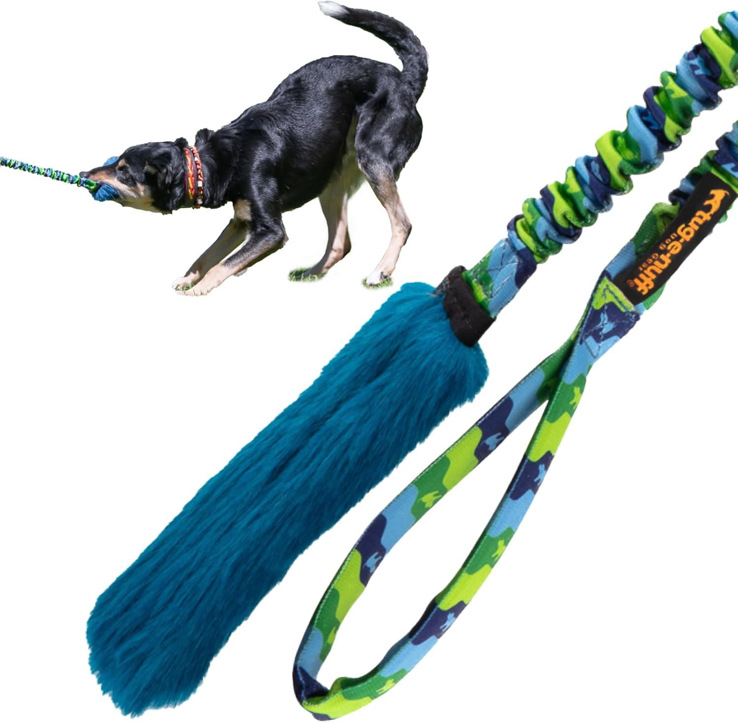 Tug-E-Nuff Dog Gear - Bright Fauxtastic