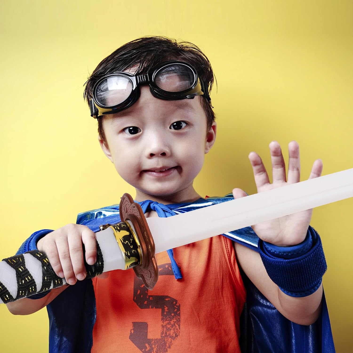 VICASKY 3Pcs Carbon Steel Lengthen ,Handmade Japanese Anime Cosplay , Anime Inches Dead Cosplay image number 6