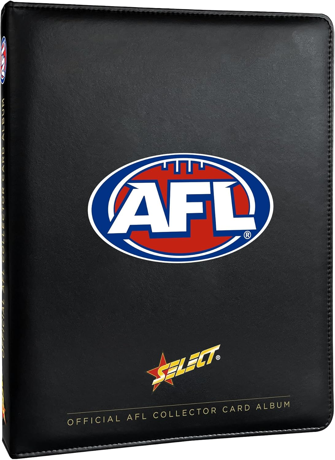 Official AFL Trading Card Collector Album with Card Pages Inside