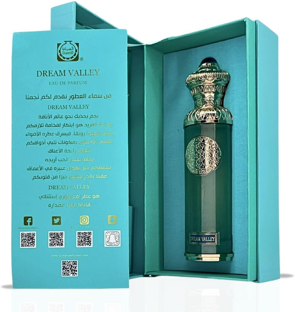Surrati HERITAGE COLLECTION - DREAM VALLEY Eau De Parfum Spray 140ML (4.7 OZ) a Refreshing & Elegant Scent That Blends Crisp Citrus with Soft Florals. image number 2