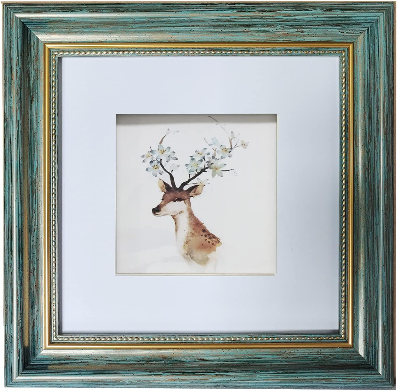 FRAMEWOLD 8X12 Picture Frames Blue.Front Opening 7.2X11.2. (20X30 Cm Picture Frame).Plastic Panel Not Glass. Imitation Wood Grain.Table Top Display and Wall Mounting.Carton Packaging.&hellip;