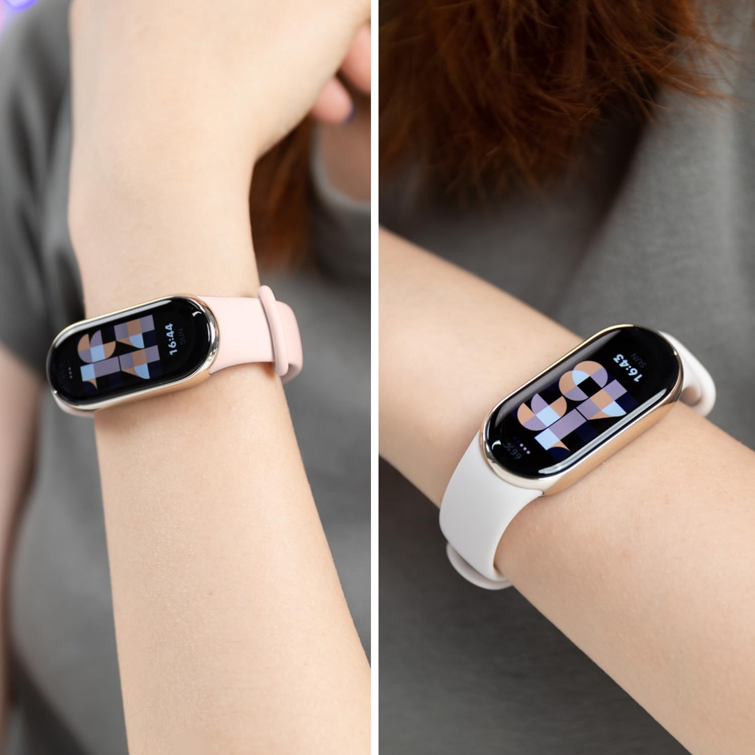 (10 Pack) Watch Bands Compatible with Xiaomi Mi Band 10/9/8/NFC, T Tersely Soft Silicone Replacement Bands Sport Adjustable Wrist Strap for Women Men,Colourful Bracelet Strap image number 6