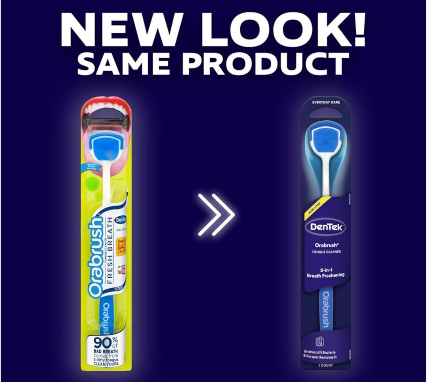 Dentek Orabrush Tongue Cleaner image number 1