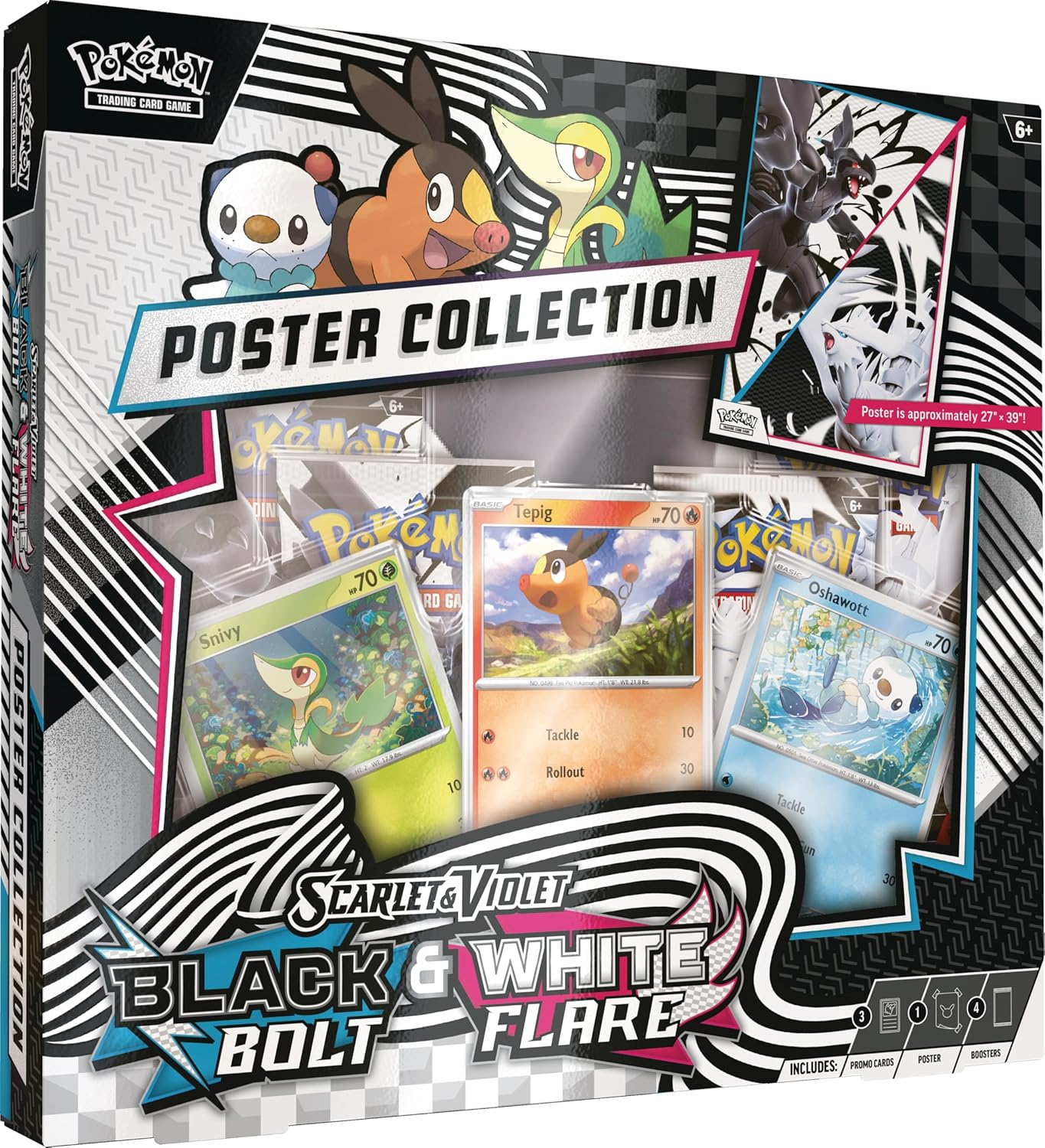 Pokemon TCG Scarlet & Violet 10.5 Unova Poster Box image number 1