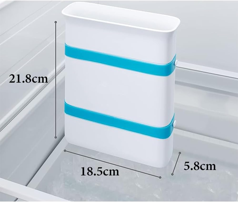 1 Pcs White Freeze up Freezer Food Maker, Upright Block Maker, 6 Cups, Meal Prep Bag Container to Freeze Soup and Leftovers, Gallon image number 4