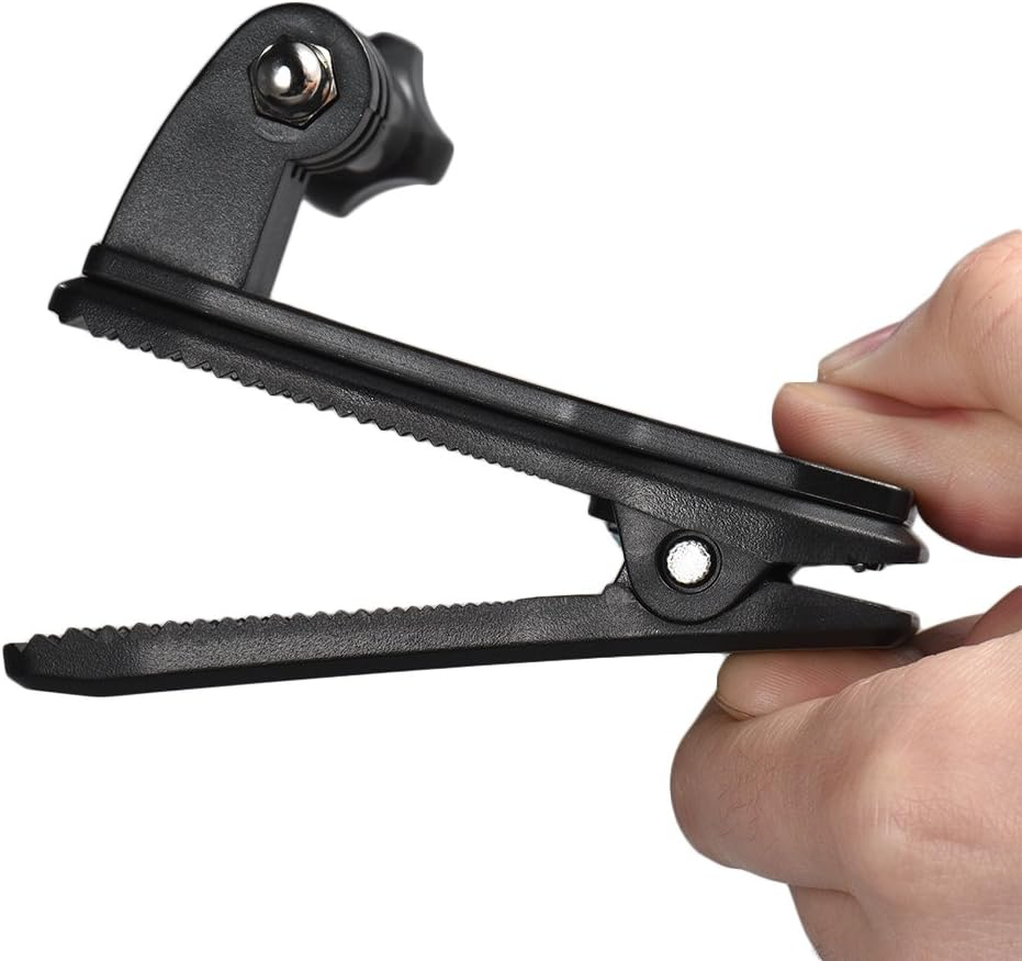 Backpack Strap Cap Clip Mount 360 Degree Rotary Clamp Arm for Gopro Hero 7/6/5/4/3+ for Yi Lite 4K + Action Camera BBZY image number 4