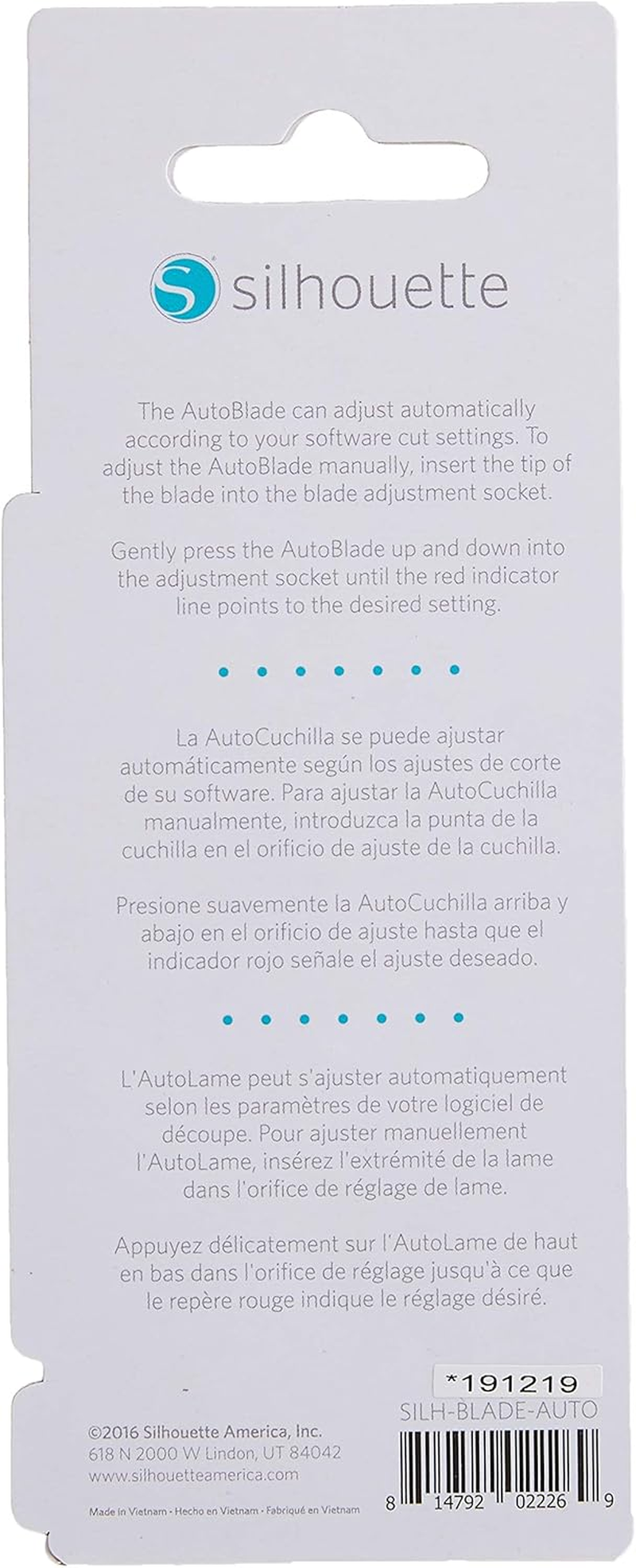 Autoblade Replacement for Cameo 3 and Portrait 2 (3 Pack), White image number 4