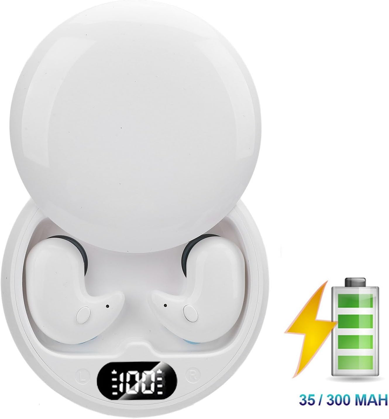 Sorandy Smart Translation Earphones, Real Time 100+ Language Support 5.3 Wireless Headphones, for Global Travel Business Communication​ image number 6