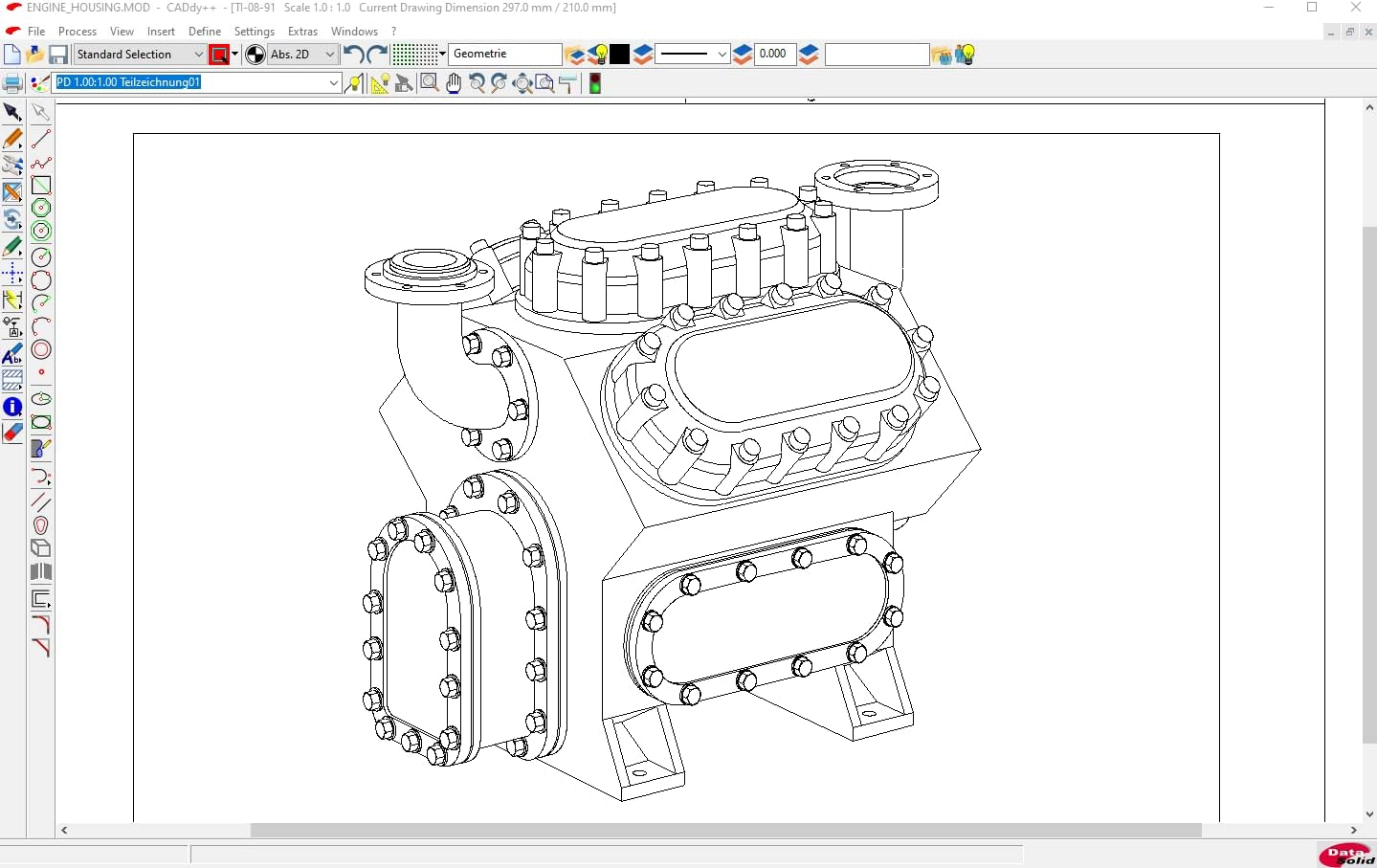 Beckercad 15 - 2D Software for Home Design, Architecture, Engineering and More, Compatible with Autocad, Lifetime License for Win 11, 10, 8.1, 7 image number 2