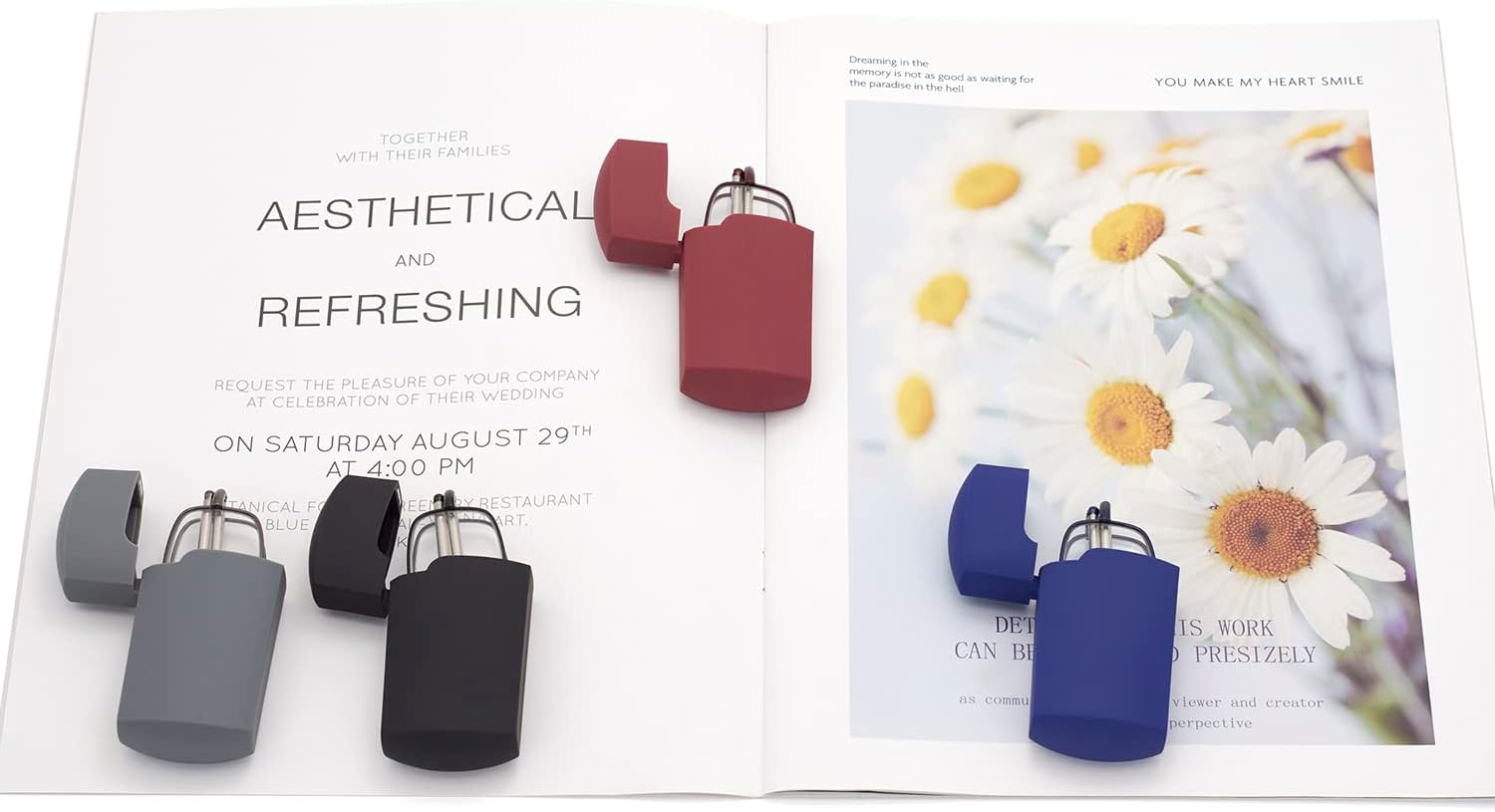 HIGHLIKE Hard Cases Folding Reading Glasses, Pocket Wallet Purse Compact Spring Hinge Readers, Transparent Clear Lens image number 1