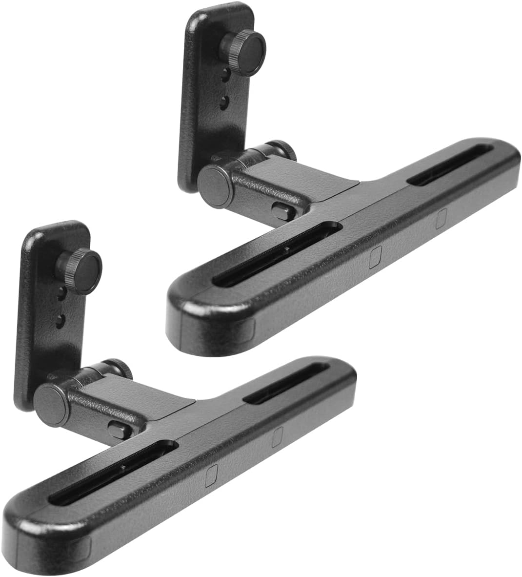 Portable DVD Player Holders for Car Headrest, Twin Car DVD Player Headrest Mounts for Wonnie/Sylvania/Fangor/Naviskauto/Desobry Portable Dual Screen DVD Player, 2 Sets Seat Headrest Brackets image number 5