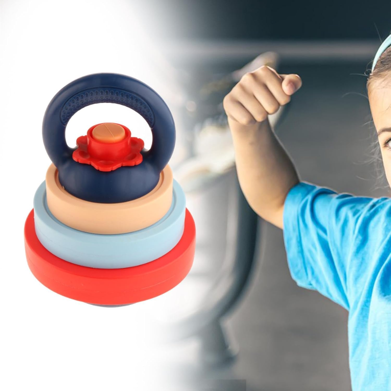 STARTIST Children'S Kettlebell and Dumbbell Fitness Kit for Ages 4-7 Home Exercise, Style B image number 6