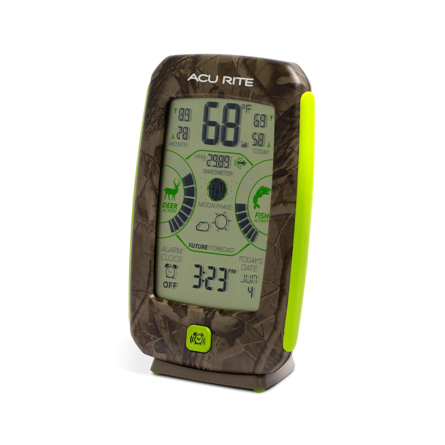 Acurite Sportsman&rsquo;S Weather Forecaster with Hunting and Fishing Activity Meter (00249) image number 6