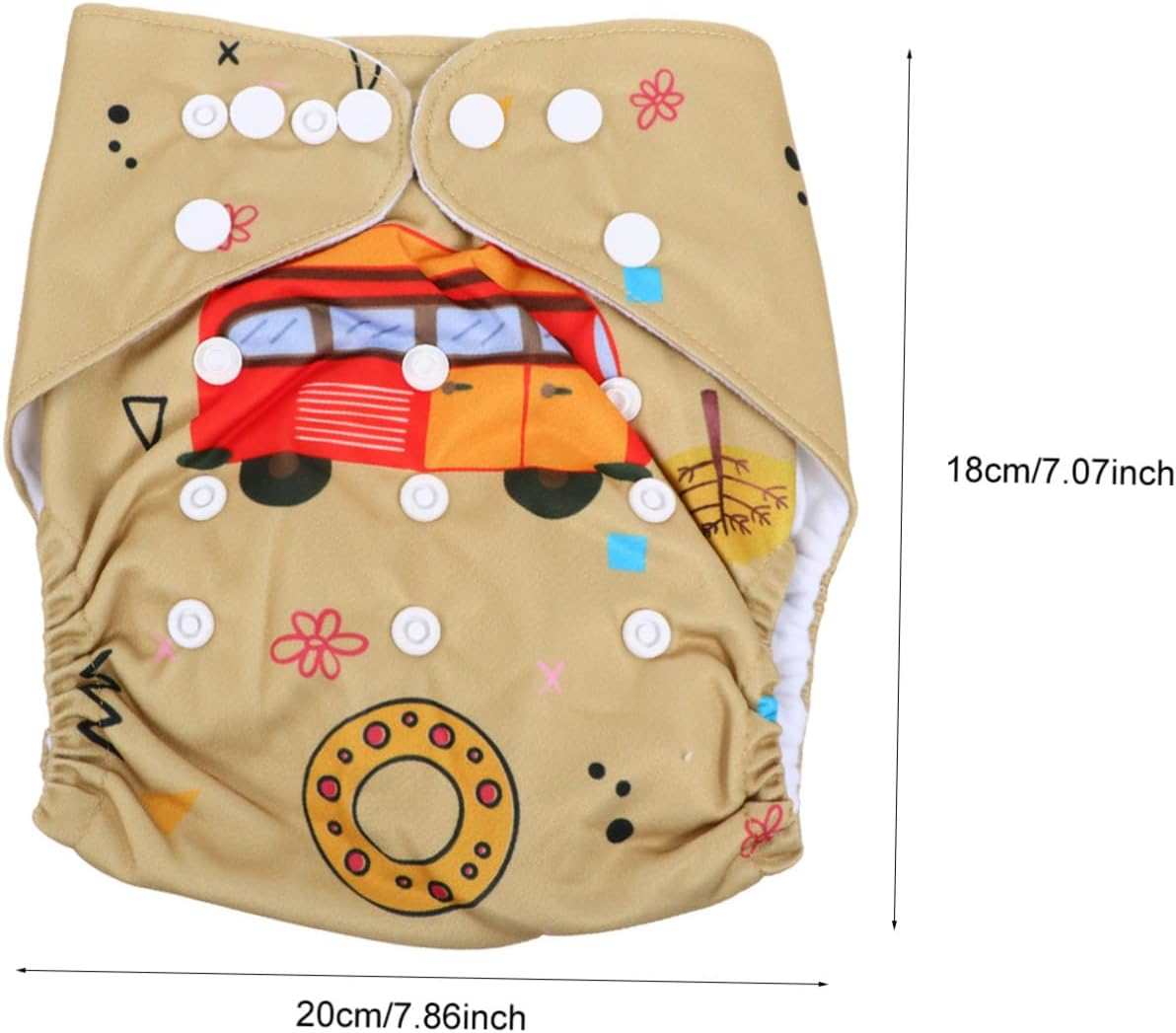 Unisex Diaper Pants Towelling Nappies for Newborns Alternative Born Raised Leak Design