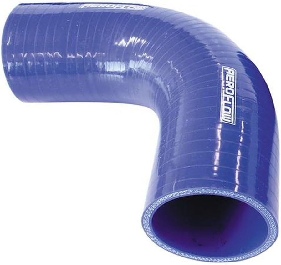 Aeroflow 90 Degree Silicone Hose Elbow 1-1/4" 32Mm ID, 120 Leg Blue (AF9003-125)