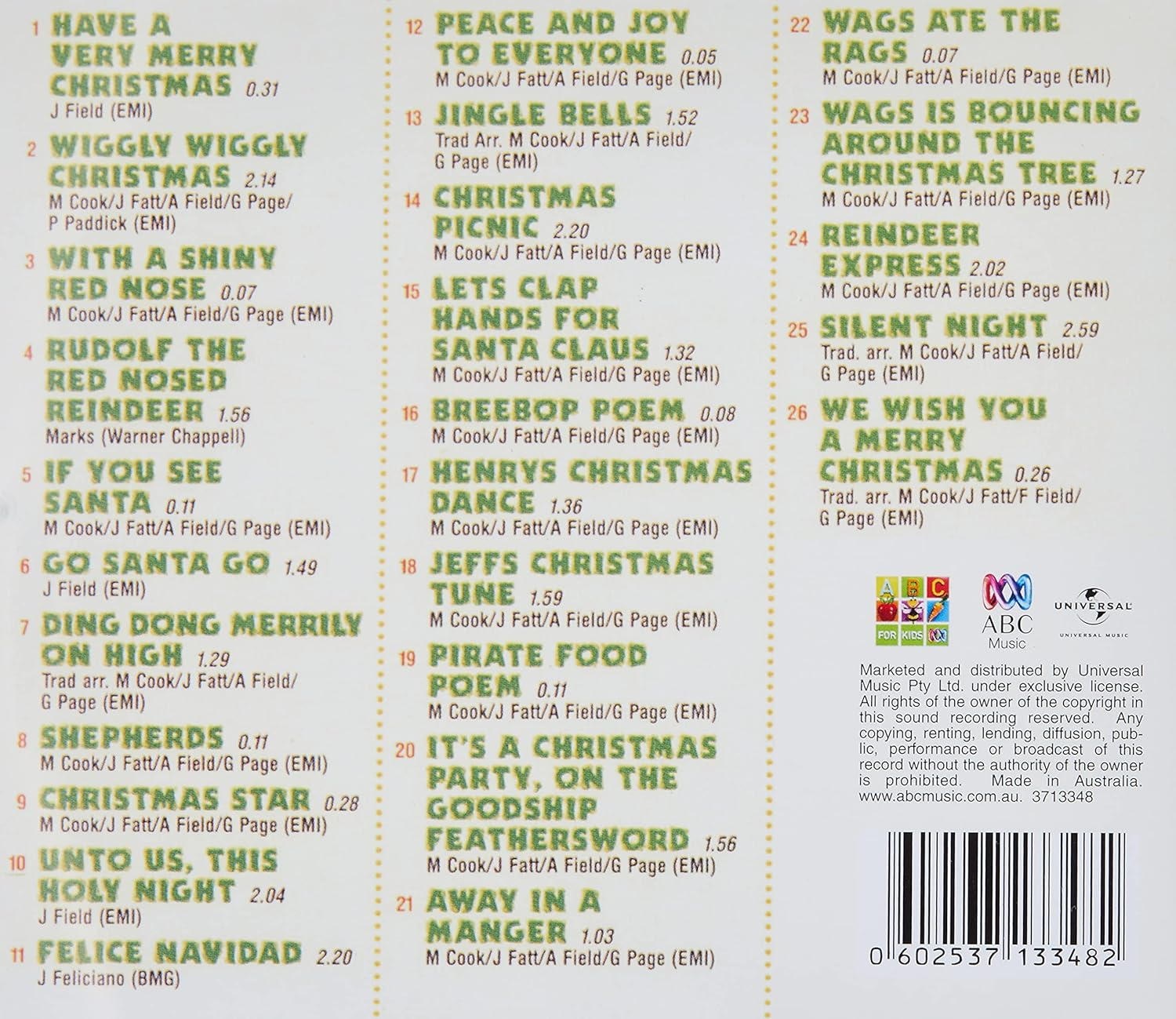 Wiggly Wiggly Xmas image number 1