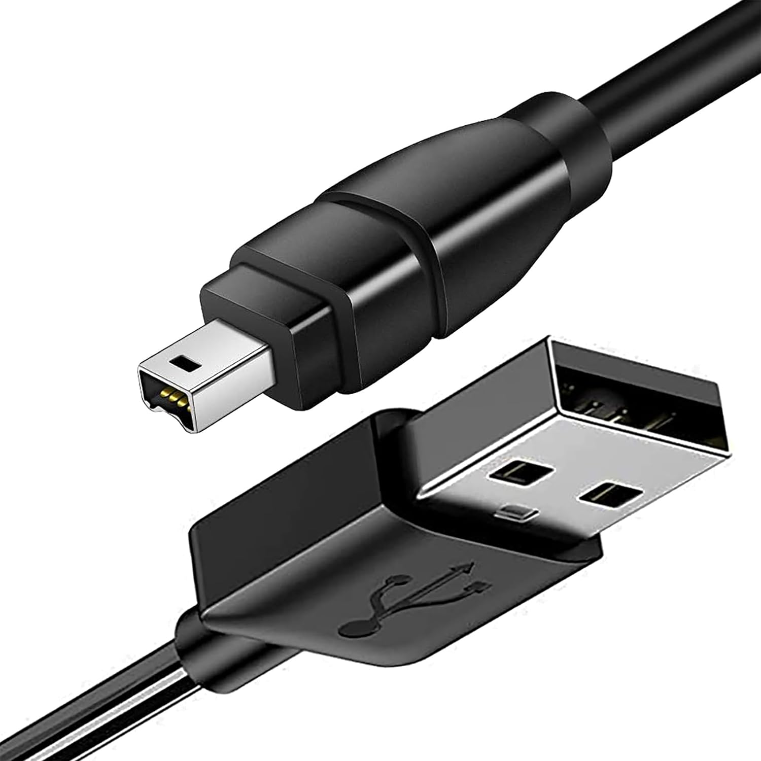 Tunghey USB to IEEE 1394 4 Pin Male Ilink Firewire DV Adapter Data Cable, Firewire to USB Cable for DCR-TRV75E DV D8 Digital Camera 1.8M image number 5