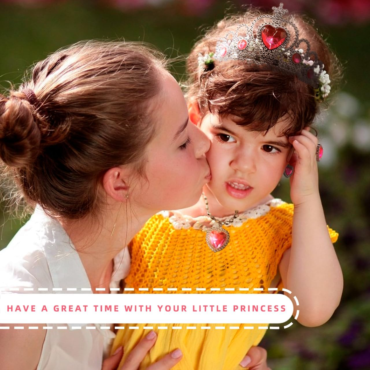 Princess Dress-Up Toys and Jewelry Set &ndash; Colorful Costumes with Skirts, Shoes, Crowns, and Accessories for Girls Ages 3-6, Perfect for Role Play and Dress-Up Fun image number 2