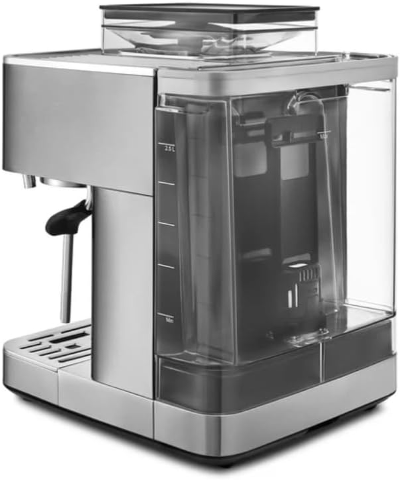 Kitchenaid Semi Automatic Espresso Machine. Stainless Steel image number 4