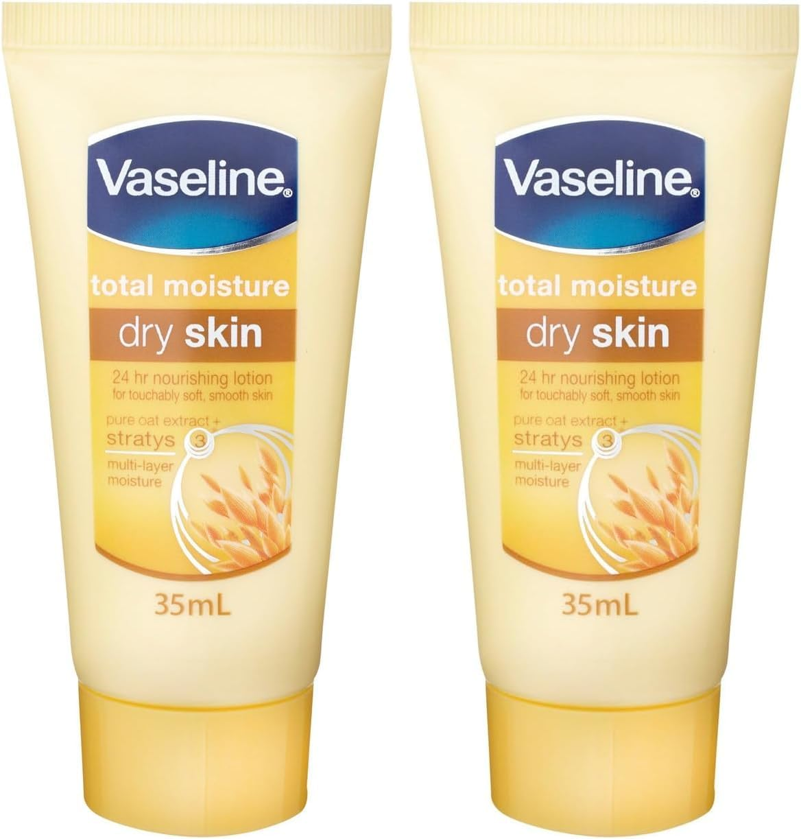 Vaseline Body Lotion Deep Restore, 35Ml (Pack of 2) image number 1