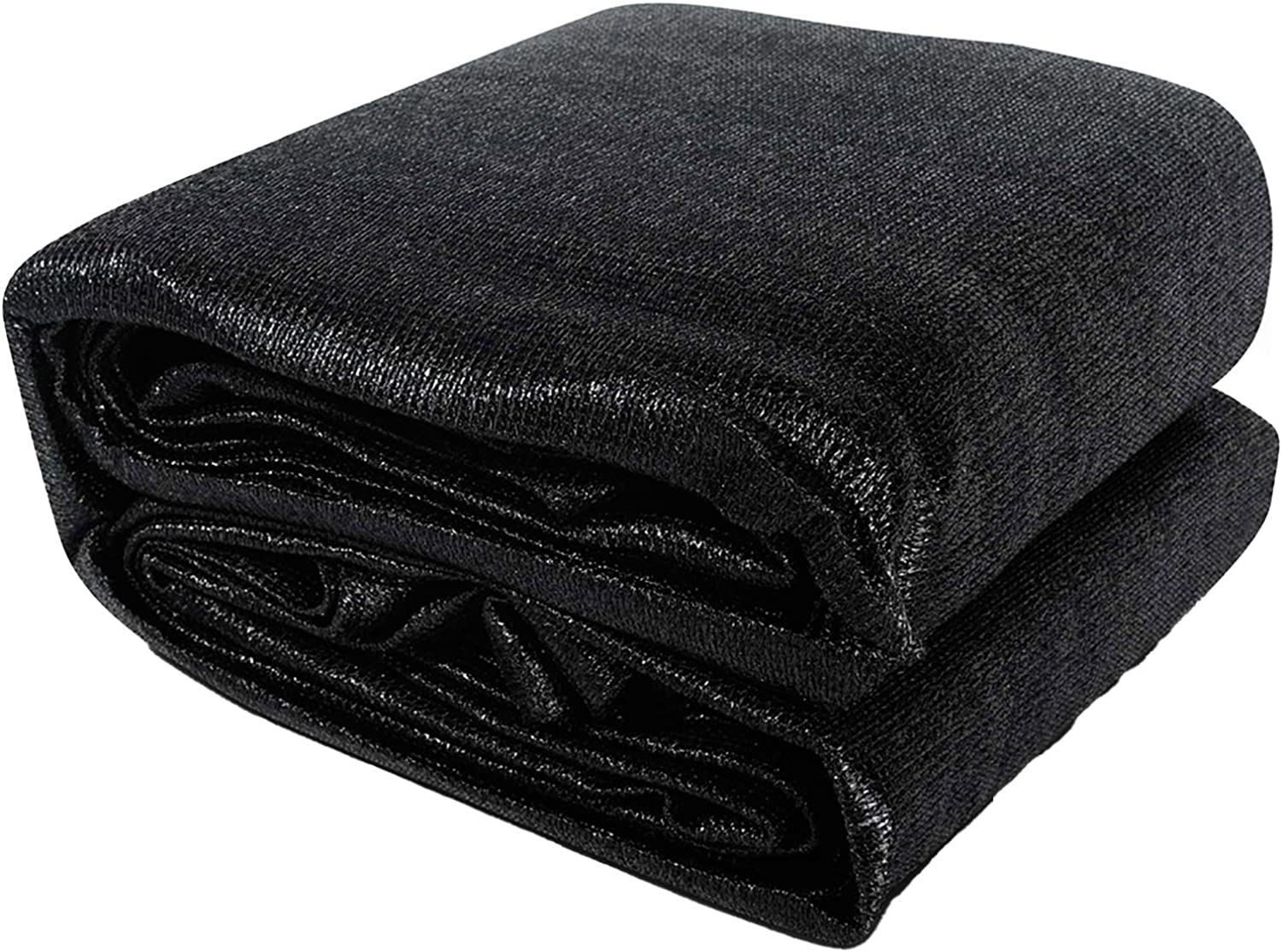 Instahut Shade Sail Rectangle 3 X 6M Sunshade Cloth Shadecloth Sun Block Outdoor Marquee Canopy Shelter Cover for Beach Pool Patio Backyard Lawn Garden Carport Fence Greenhouse, Black 98% UV Blockage