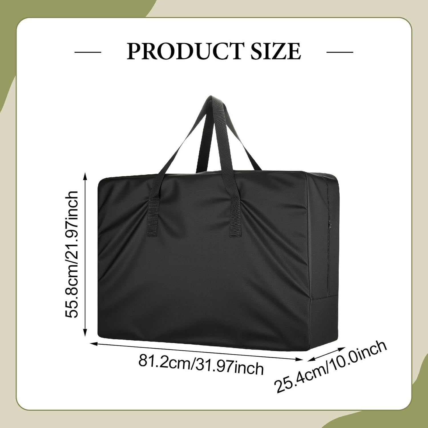 Abbraccia Storage Bag for Wagon Moving Tote Raindproof Reusable Travel Carrier Duffle Bag for Sports Hiking Pillows Laundry Stroller
