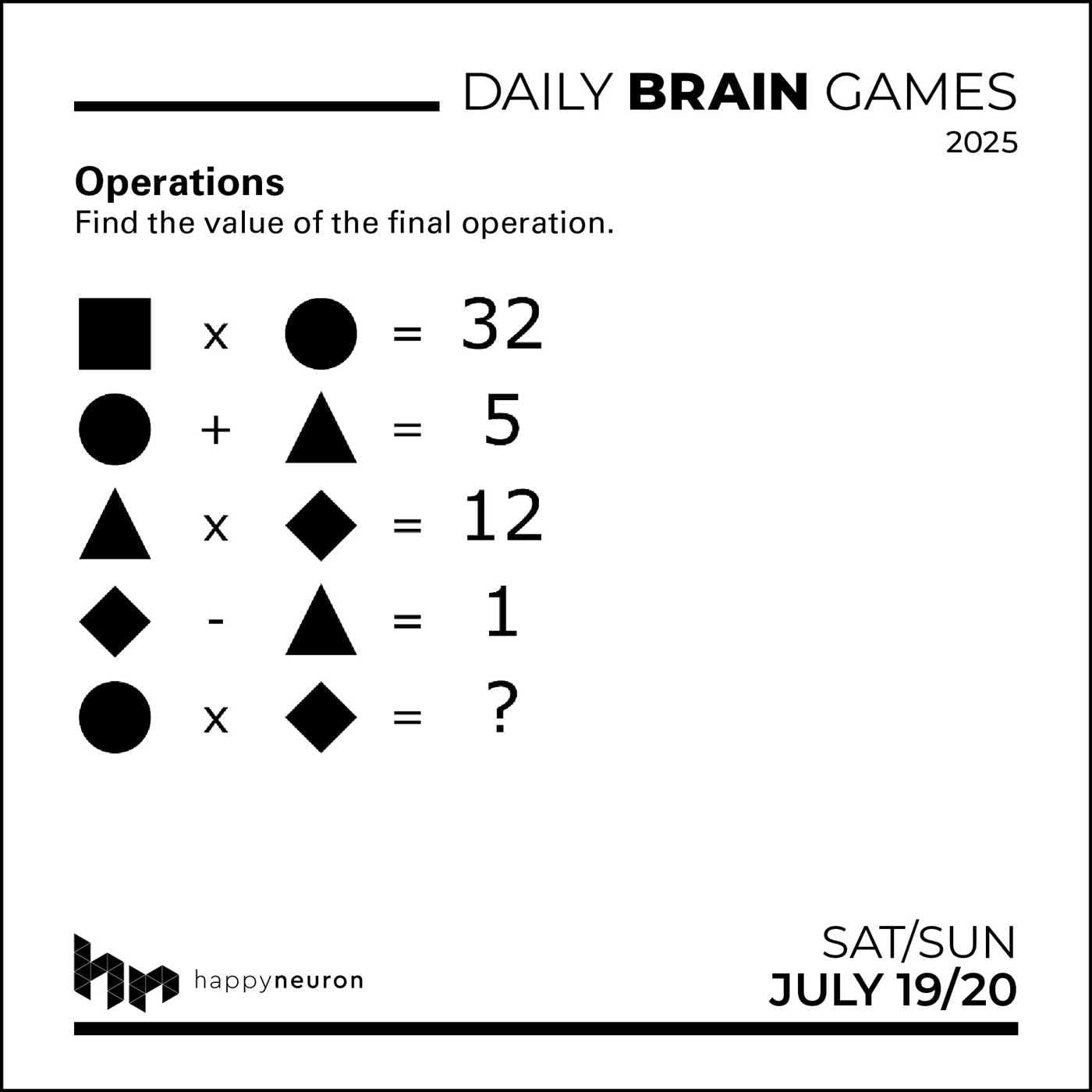 Daily Brain Games 2025 Day-To-Day Calendar image number 3