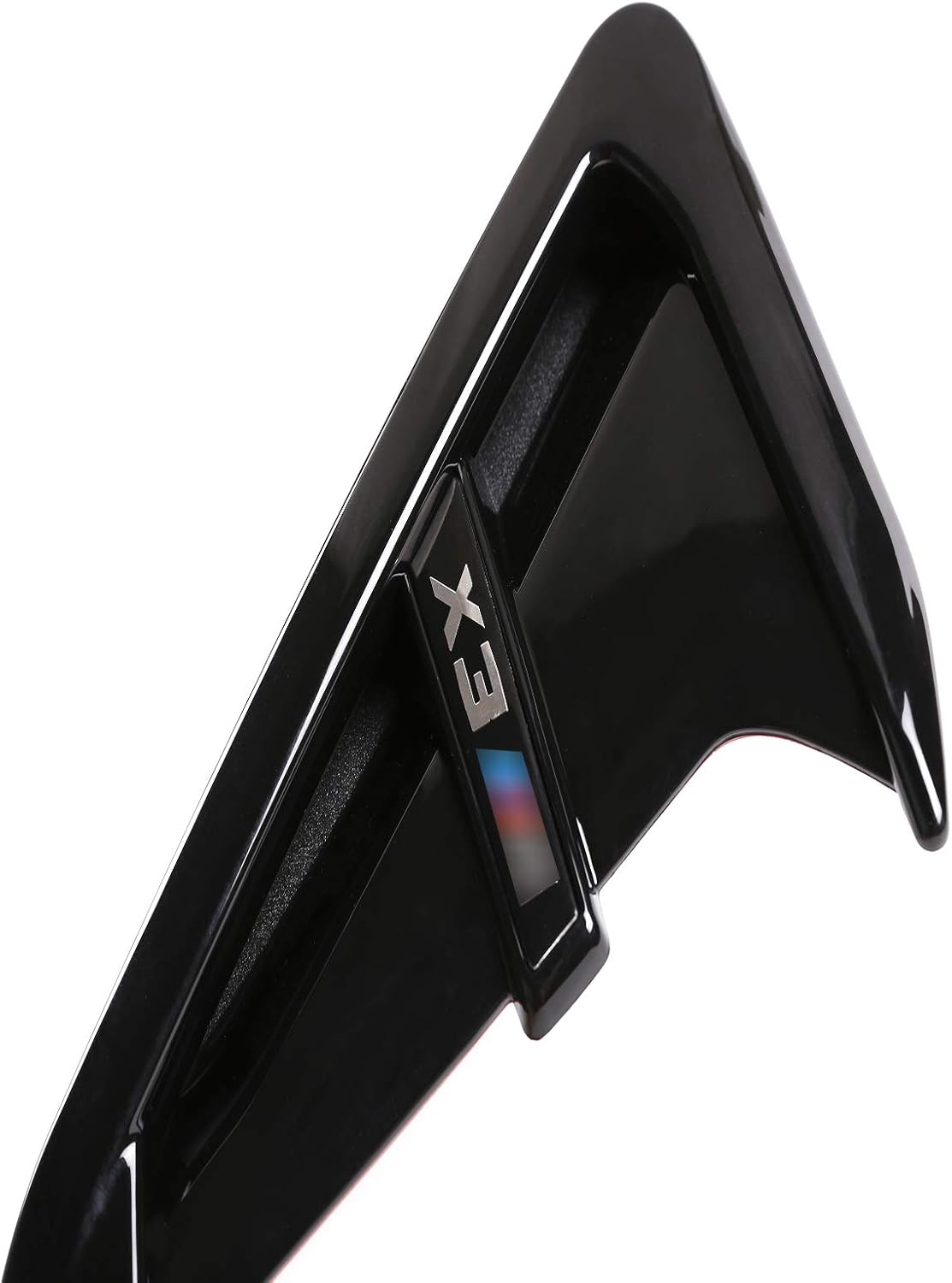 CHEYA Shark Gills Front Fender Side Air Flow Fender Vent Cover Trim ABS for BMW X3 G01 X4 G02 X3M X4M 2018-2021 (Glossy Black, X3 M)