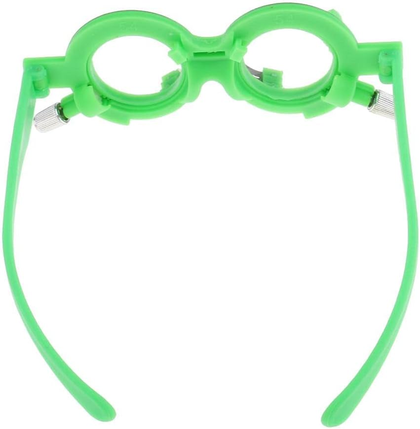 Perfk Plastic Optical Trial Lens Frame Eyeglass Optometry Equipment 56Mm+54Mm image number 5