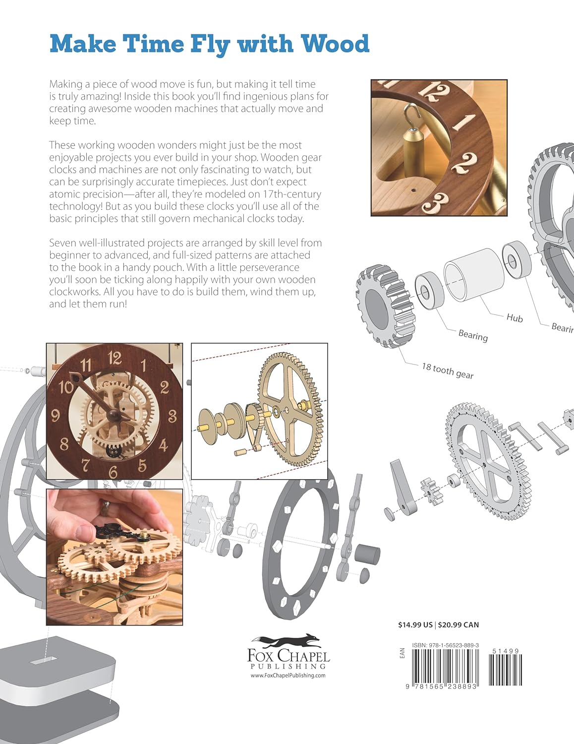 Making Wooden Gear Clocks: 6 Cool Contraptions That Really Keep Time image number 2