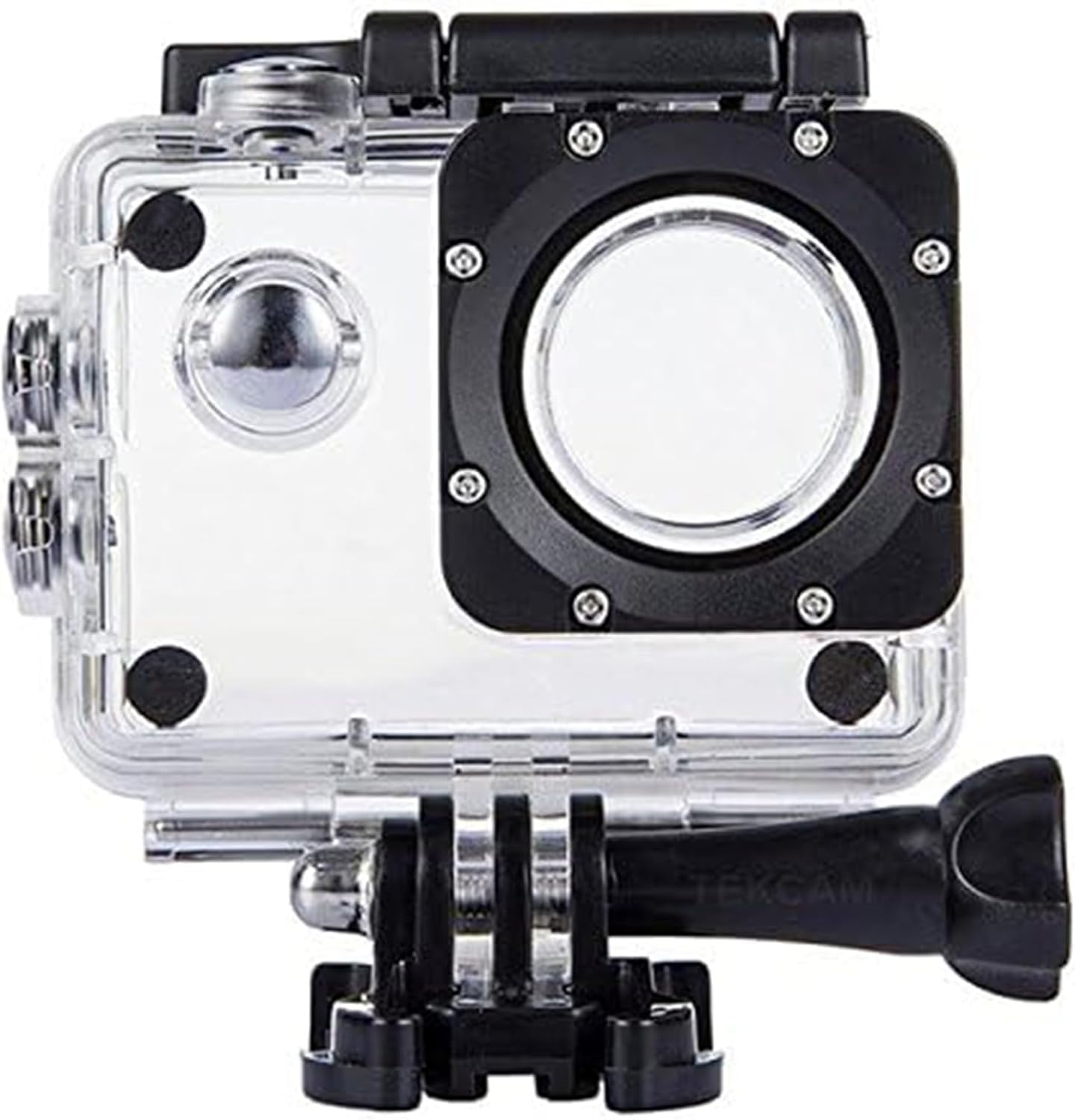 TEKCAM Professional Waterproof Case for DBPOWER 4K Waterproof Action Camera 12MP / AKASO EK7000 EK5000 / ODRVM Full HD Sports Camera Housing Case Underwater Shell image number 2