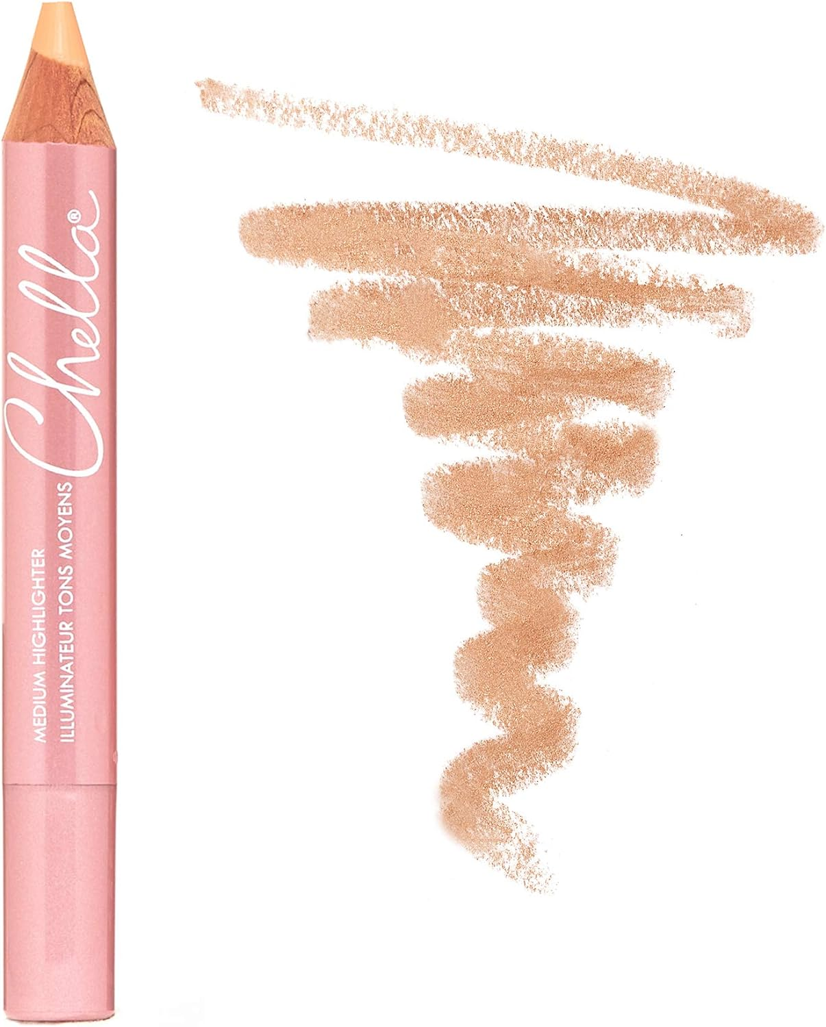 Chella Highlighter Pencil, Medium - Vegan, Cruelty Free, Paraben Free, Gluten Free - Use as a Highlighter, Concealer and under Eye Liner image number 4
