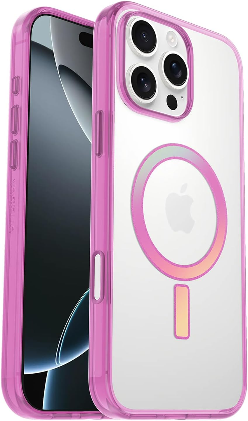 Otterbox Clear Case Series with Magsafe for Iphone 16 Pro Max, Shockproof, Drop Proof, Ultra-Slim, Protective Case, 3X Tested to Military Standard, Rosefinch image number 6