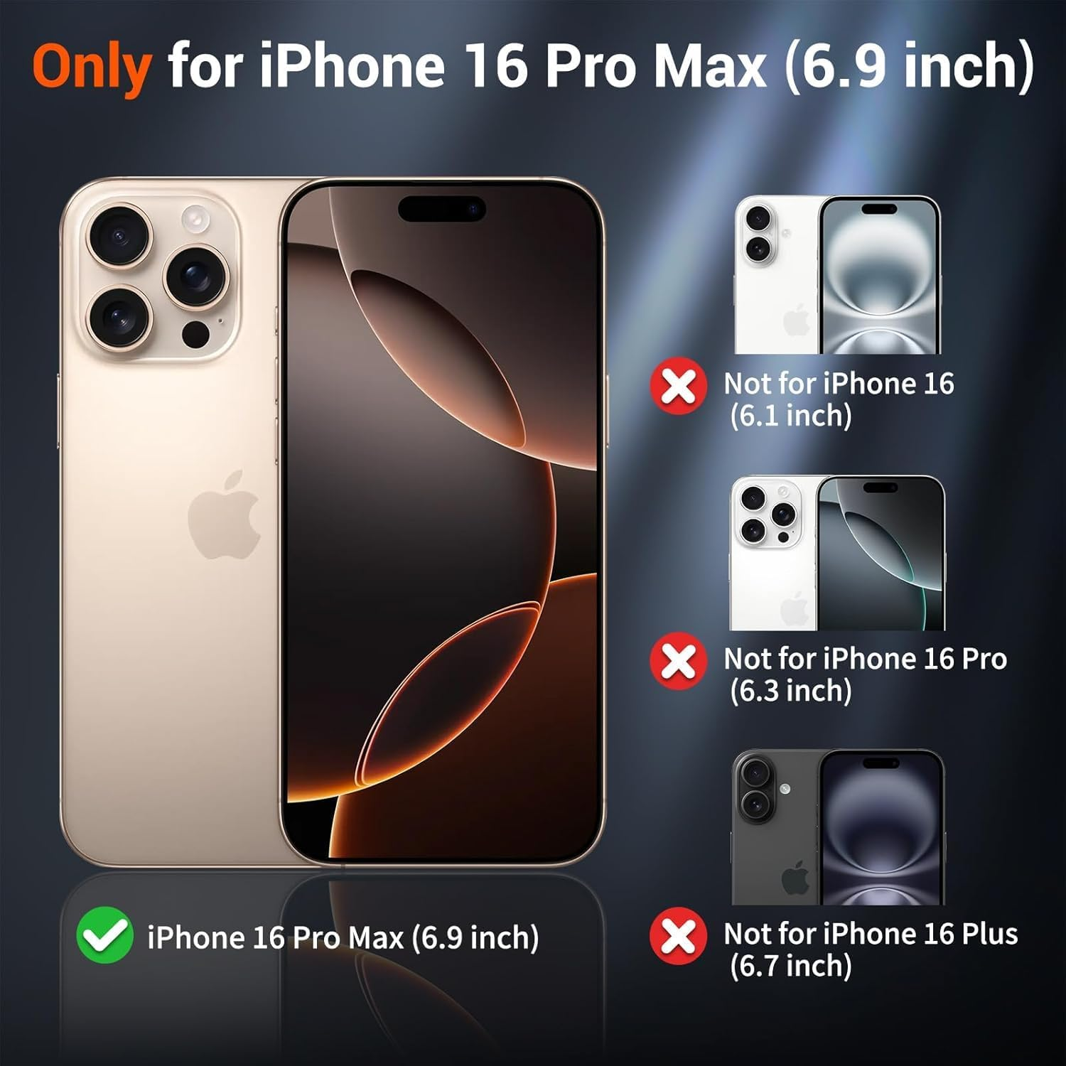 For Iphone 16 Pro Max Case, Phone Case Iphone 16 Pro Max with Invisible Magnetic Ring Stand [Compatible with Magsafe] [Full Camera Protection] Plating Clear Back Phone Case Covers, Silver image number 5