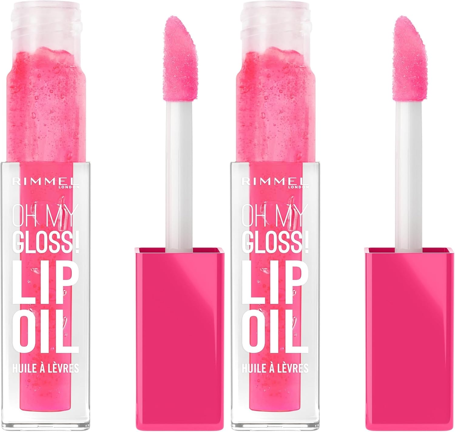 Rimmel London OH MY GLOSS Lip Oil #004 Vivid Red, 4.5 ML