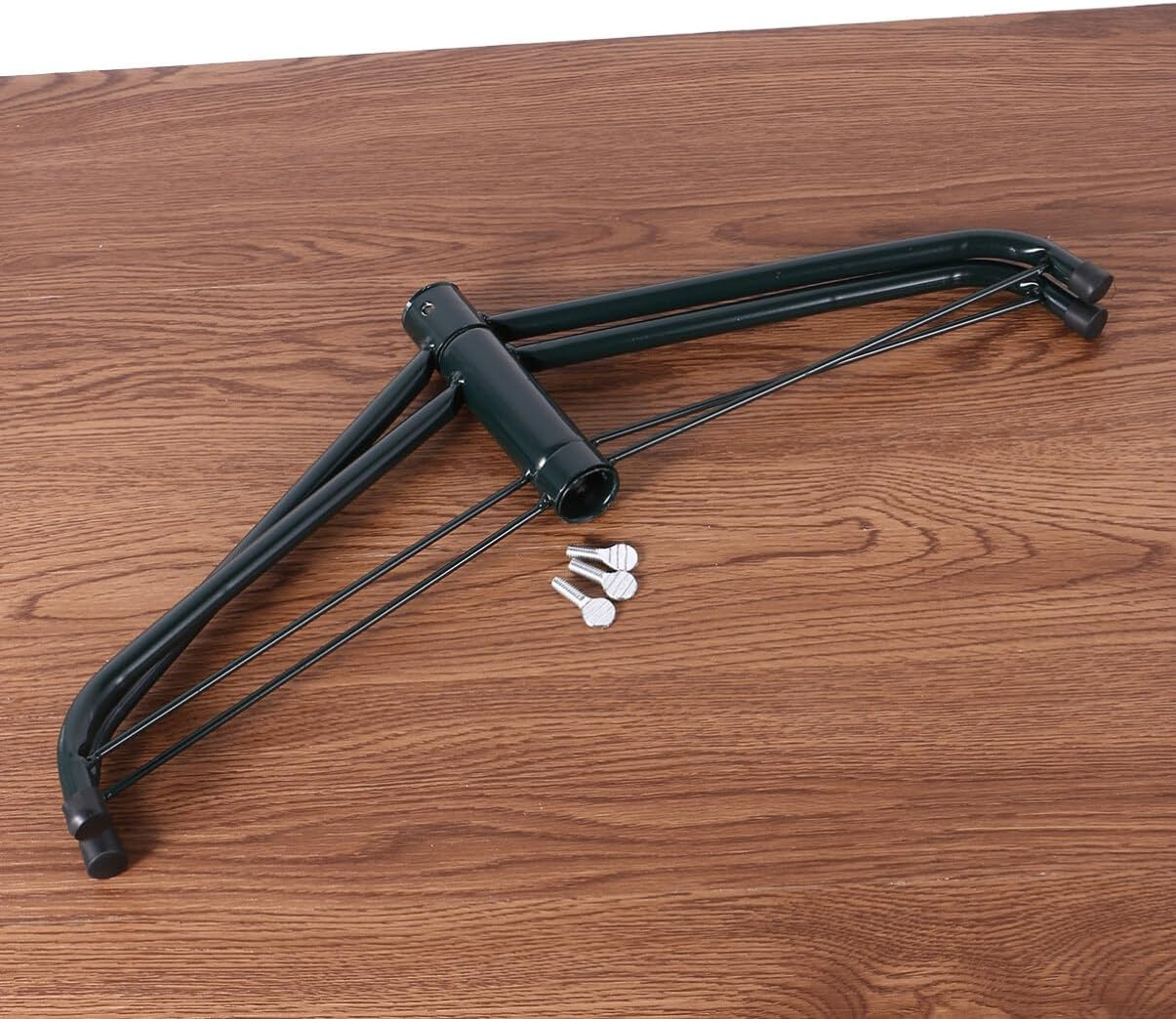 Holibanna Christmas Tree Turning Stand Rotating Christmas Tree Stand Fake Tree Holder Cast Iron Tree Stand Folding Christmas Tree Stand Base Xmas Tree Base to Rotate Metal Box Rack image number 3