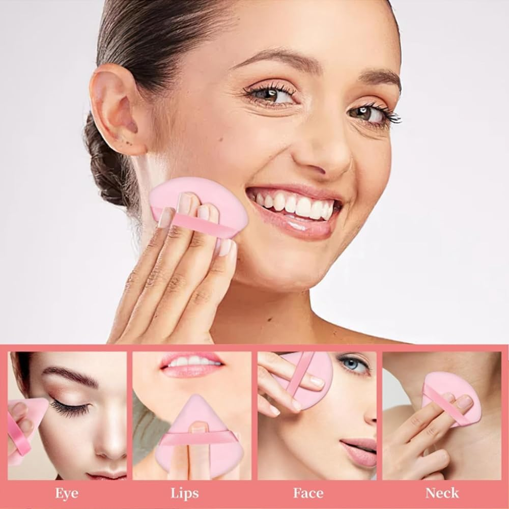 13 Pcs Makeup Sponge Set Triangle Puff Powder, Beauty Blender for Foundation Multi-Colored Makeup Sponges and Mini Sponge image number 4