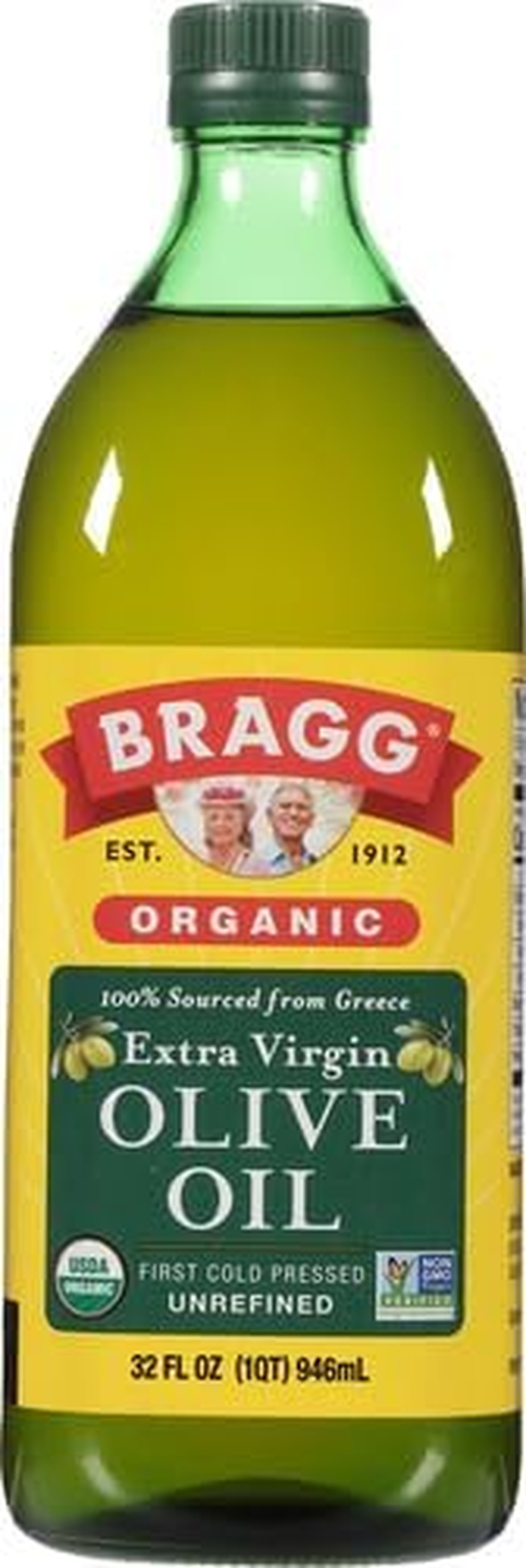 Bragg Organic Cold Pressed Olive Oil, 946 Ml image number 4