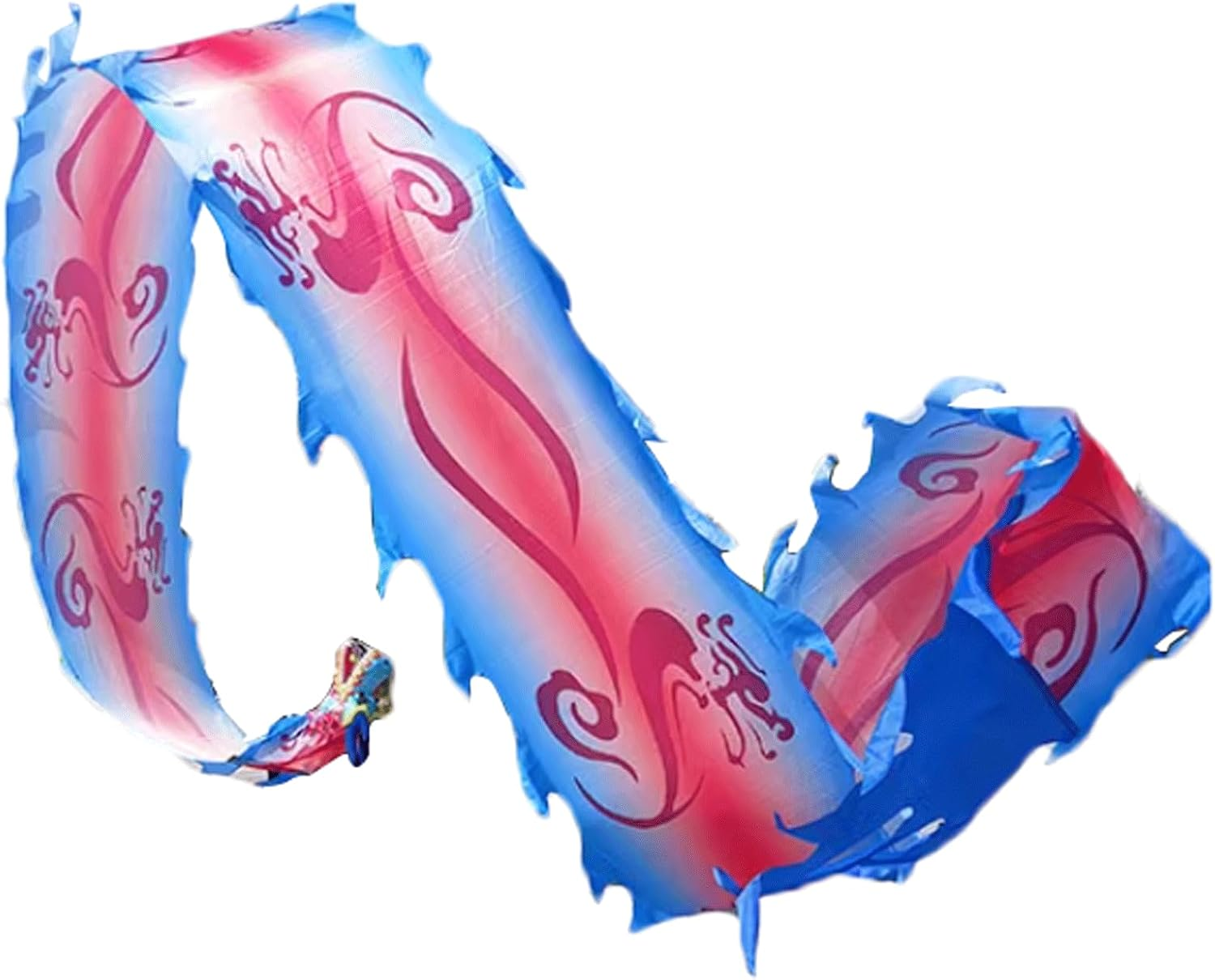 Square Sports Fitness Dragon Belt Swing Ribbon Colorful Chinese Festival Dragon Dance Outdoor Flinging Fitness Dragon image number 2