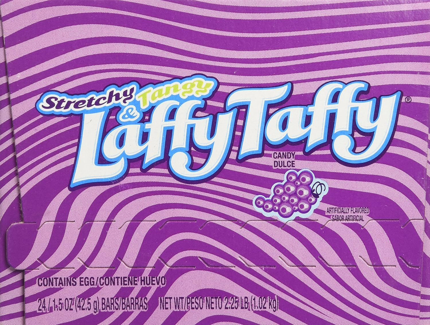 Laffy Taffy Grape Chew Candy 42 G (Pack of 24) image number 2