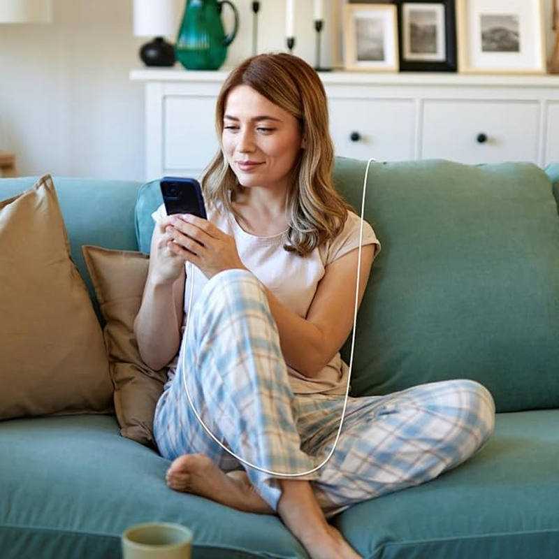 USB C to USB C Charging Cable, 3-Pack [1.2M 60W] Type C to Type C Fast Charger Cord for Iphone 16/15 Pro Max, C to C Cable Fast Charging Power Cord for Macbook Air 13 Inch/Ipad Pro/Air/10Th/4/5 image number 4