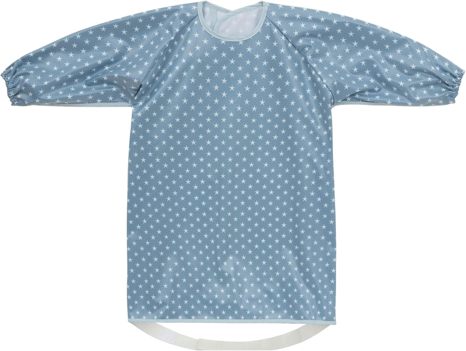 Little Dimsum Baby & Toddler Weaning Bib Coverall, Attaches to High Chair, Waterproof Long Sleeve Feeding Smock Apron, Easy to Clean for Eating 6-36 Months