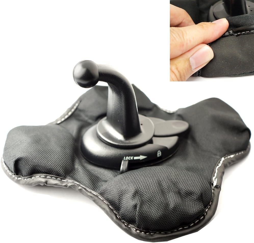 Chargercity Portable Beanbag Dashboard Friction Mount Compatible with All 17Mm Ball Joint Connection Nuvi Drive Drivesmart Dezl RV OTR LMT LM 5/6/7 Inch Screen GPS image number 3