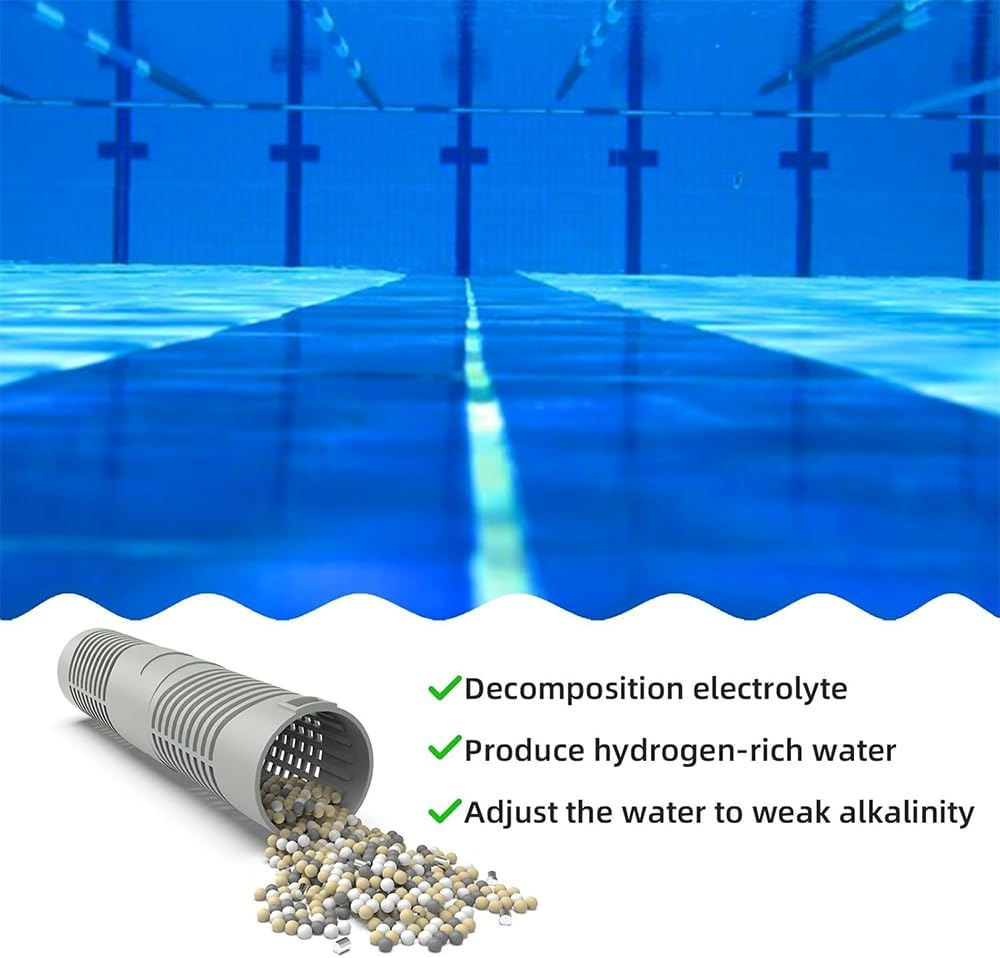 3Pcs Mineral Filter for Hot Tub, Silver Ion Mineral Cartridge, Pool Silver Ion Cartridge Replacements, Silver Ion Cartridge for Hot Tub Water Fresh and Clear, Pool Mineral Cartridge image number 2