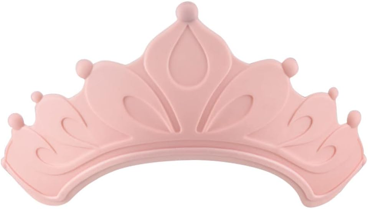 Cute Unisex Shower Cap for Kids, Soft Adjustable Baby Hair Washing Guard Bath Shield Reusable Waterproof Shampoo Hat Visor Hat for Eye and Ear Head Protection