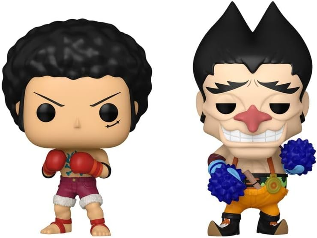 Funko Pop! One Piece Luffy and Foxy Funko Vinyl Figures (2 Piece Set)