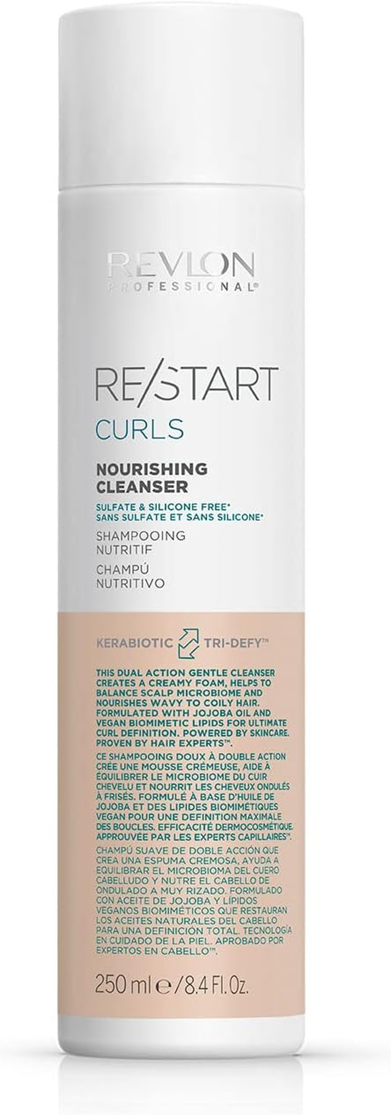REVLON PROFESSIONAL RE/START&trade; CURLS NOURISHING CLEANSER 250Ml