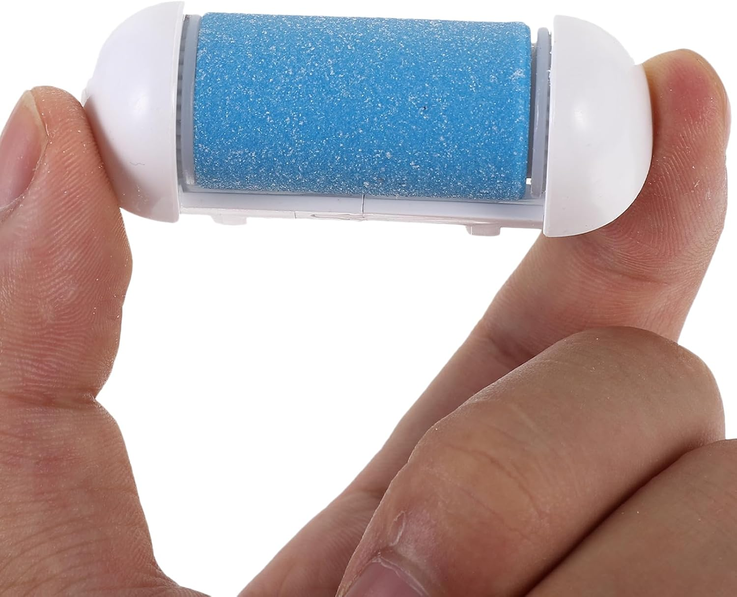 SUPVOX 4Pcs Foot Care Tool Replacement Roller Heads, Exfoliator for Dead Skin Removal, Callus Remover for Home Use, Blue image number 5