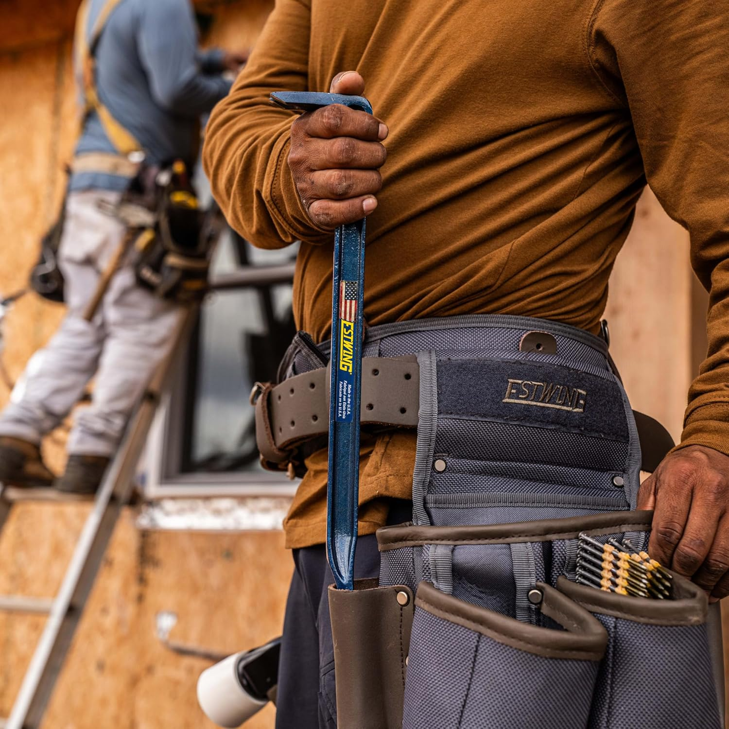 ESTWING Nail Puller - 18" I-Beam Pry Bar with Extreme Leverage Design & Forged Steel Construction - PB-18 image number 5