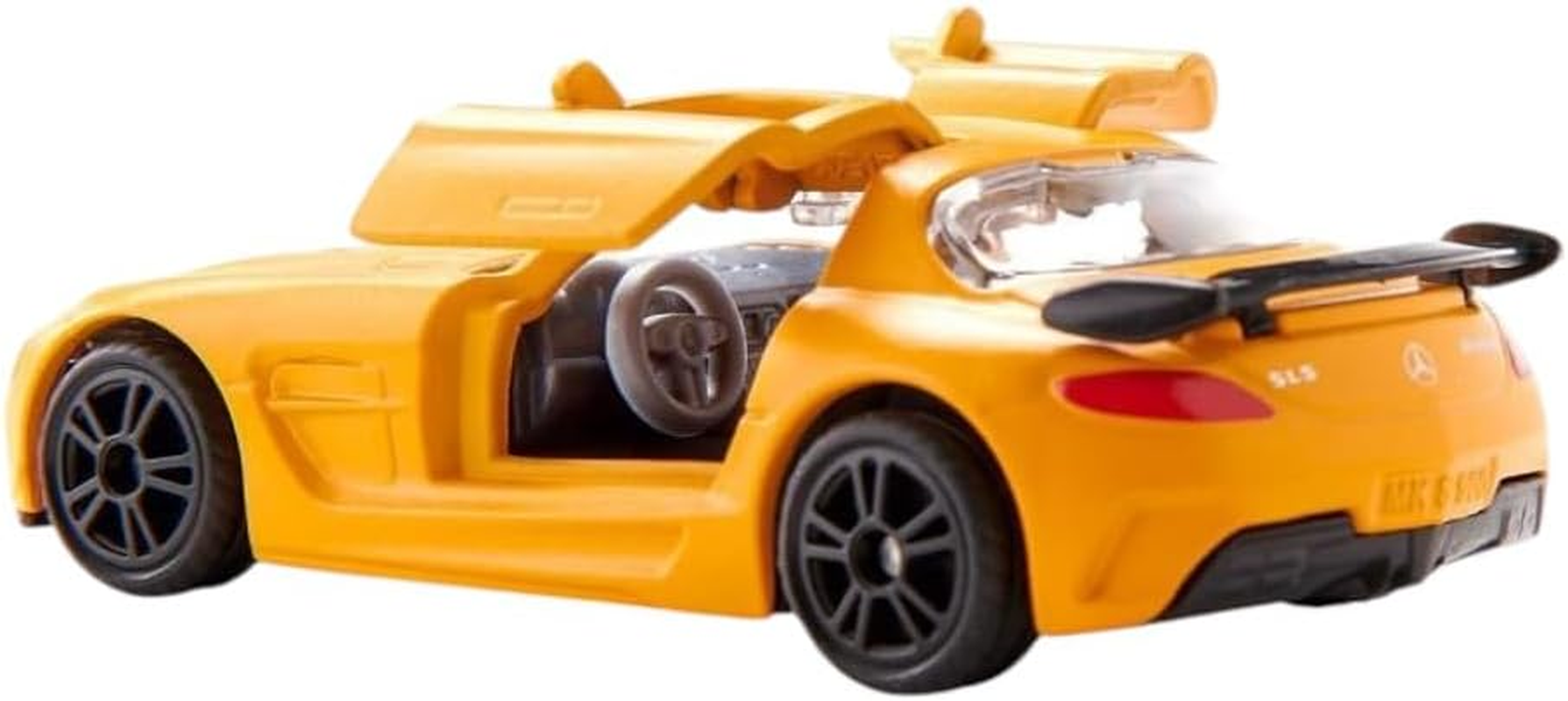 Siku 1542 - Mercedes-Benz SLS AMG Black Series Toy Car, Die-Cast Metal Sports Vehicle with Realistic Details, Miniature Model for Kids Ages 3+ image number 5